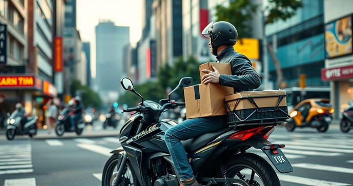 Entrega por motoboy é a solução rápida e prática para seu negócio crescer Entrega por motoboy é a solução rápida e prática para seu negócio crescer